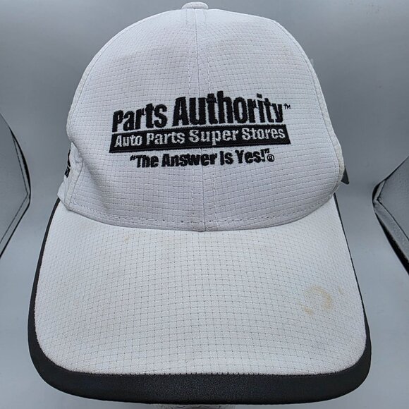 OGIO Mens White Adjustable Hat Cap Casual Los Cabos 2022 Parts Authority Work - Picture 2 of 9